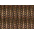 thumbnail image 1 of Ahgly Company Indoor Rectangle Patterned Saddle Brown Area Rugs, 7' x 9', 1 of 6