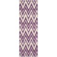 thumbnail image 2 of Safavieh Cambridge 3' X 5' Hand Tufted Wool Rug in Purple and Ivory, 2 of 9