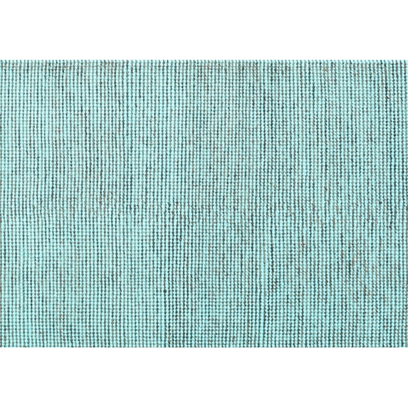 Ahgly Company Indoor Rectangle Abstract Light Blue Contemporary Area Rugs, 4' x 6'
