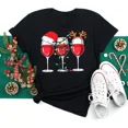 thumbnail image 5 of Camiseta de manga corta para mujer Venta rápida de la marca Joom en Amazon Tmall para Navidad Temu Wish Design, 5 of 5