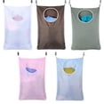thumbnail image 5 of Hanging Laundry Hamper Bag Hanging Bag for Laundry Over The Door Laundry Hamper Hanging Laundry Basket(With 2 Stainless Steel Hooks and 2 Suction Cup Hooks), 5 of 6
