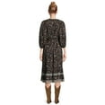 thumbnail image 3 of beachlunchlounge Women's Puff Sleeve Midi Dress, 3 of 5