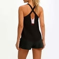 thumbnail image 3 of OGLCCG Workout Tank Tops for Women Cross Open Back Athletic Sleeveless Loose Fit Muscle Tee Shirts Summer Runing Gym Yoga Top, 3 of 5