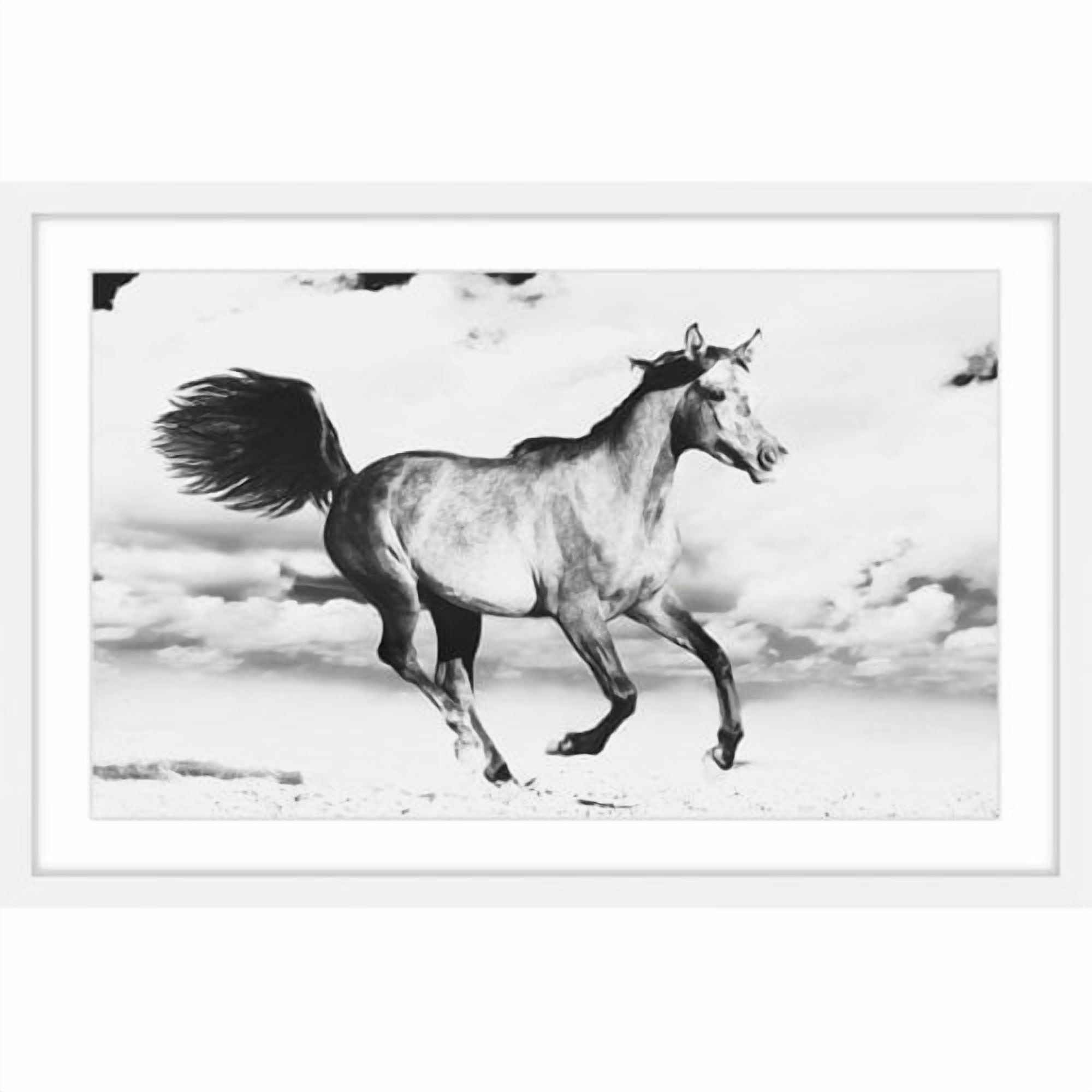 Marmont Hill "Horse Dance" Framed Painting Print