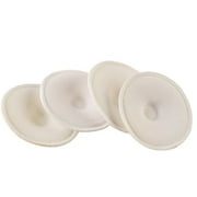 Bowanadacles Spill-proof Nursing 4pcs Washable Reusable Breast Nursing Pads Breastfeeding