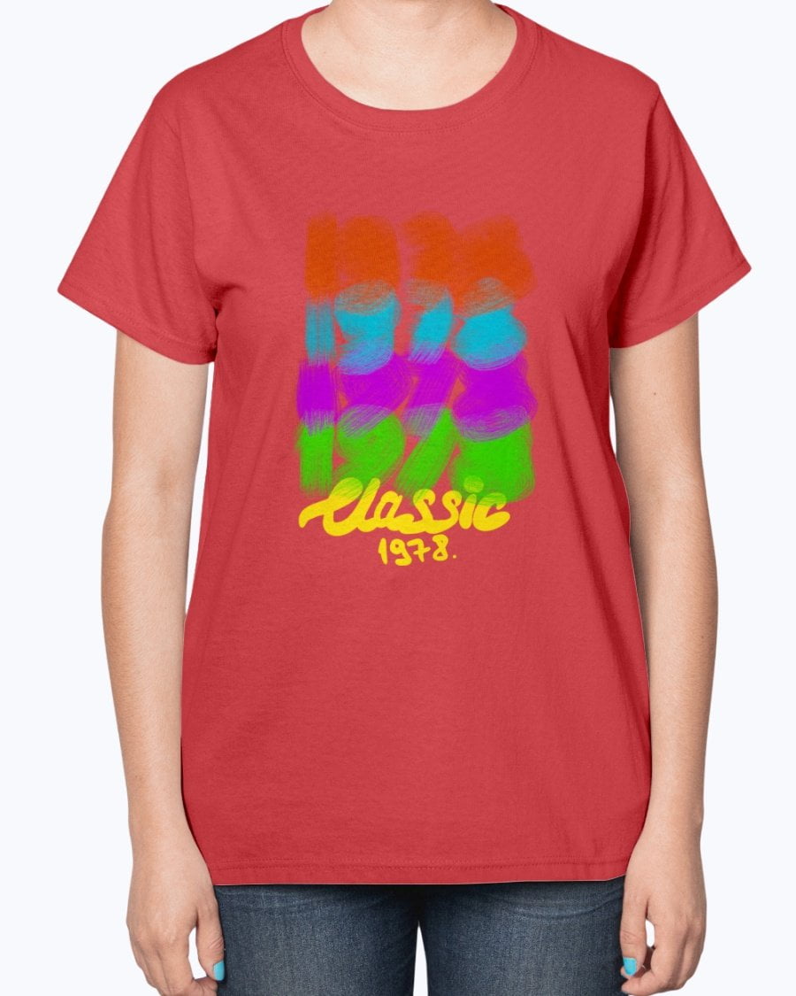 1978 t shirt ladies
