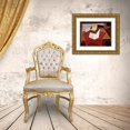 thumbnail image 3 of Gris, Juan 32x26 Gold Ornate Wood Framed with Double Matting Museum Art Print Titled - Guitar With Sheet of Music, 3 of 4