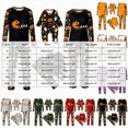 thumbnail image 4 of TOWED22 Family Matching Halloween Pajamas Set Pumpkin Print Long Sleeve Sleepwear for Family Holiday Loungewear,S, 4 of 9