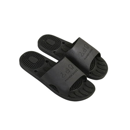 

SIMANLAN Unisex Durable Open Toe Slides Swimming Lightweight Mens House Nonslip Slip On Casual Shoes