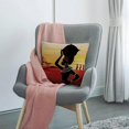 thumbnail image 4 of Cushion Cover African Women Walking On The Desert Sunset Red Yellow Black Throw Pillow Cover Home Decorative, 4 of 4