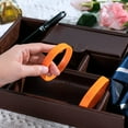 thumbnail image 3 of Skin Cancer Awareness Orange Silicone Bracelets (2 Bracelets), 3 of 5