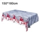 thumbnail image 2 of Mantel rectangular navideño Laklulu, mantel estampado, rectangular, impermeable, para decoración de comedor y cocina, 2 of 5
