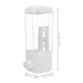 thumbnail image 2 of PBPBOX 2Pcs Plastic Hand Soap Dispenser Wall Mounted Liquid Soap Dispenser for Bathroom Use, 2 of 8