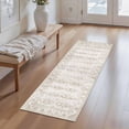 thumbnail image 2 of Washable Kitchen Runner Rug 2x5 ft, Non-Slip Soft Low Profile Kitchen Runner Rug with PVC Backing, Farmhouse Vintage Distressed Floral Oriental Rug for Kitchen Sink, Hallway & Laundry Room, 2 of 6