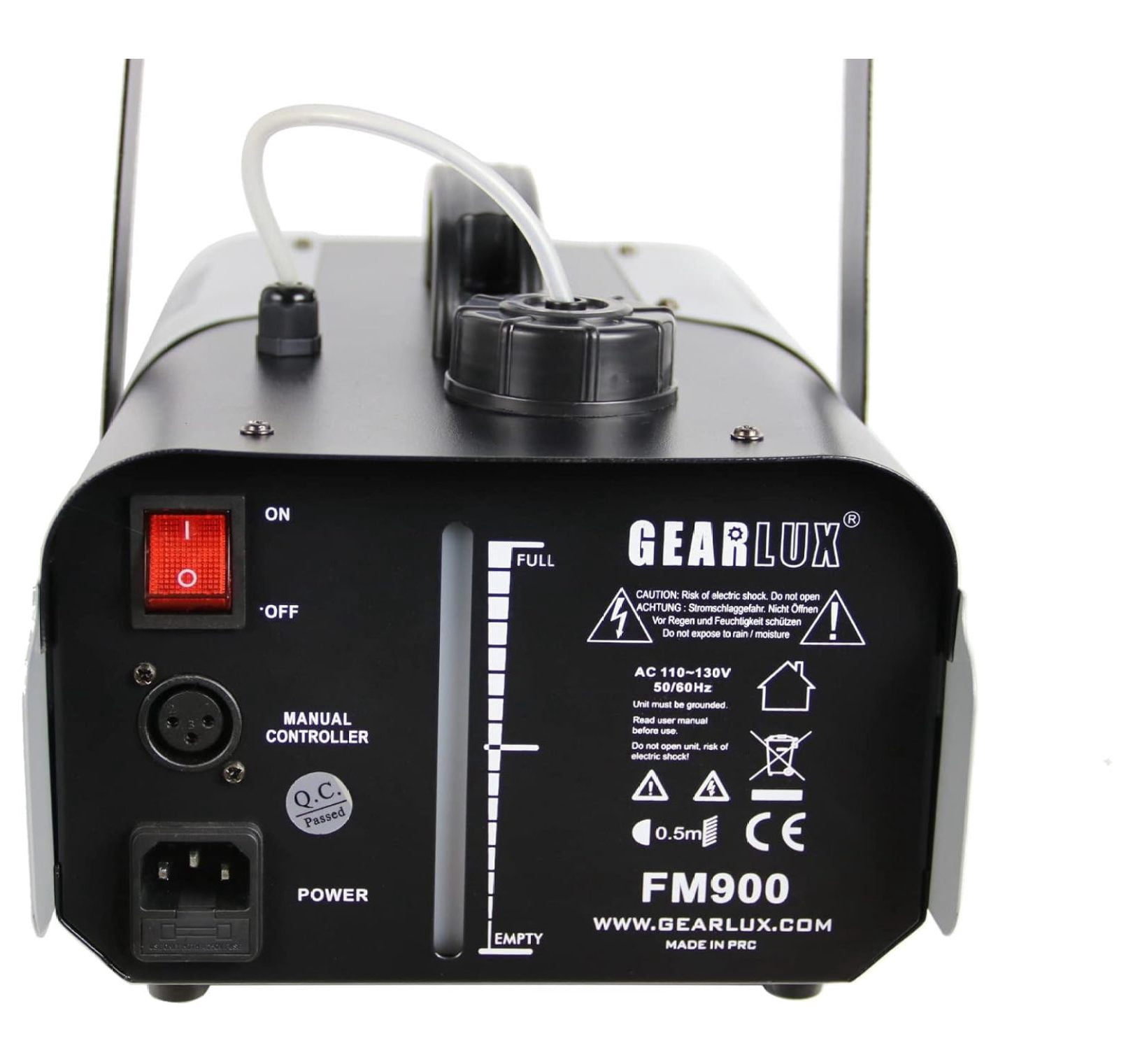 900-Watt Compact Fog Machine with Wire and Wireless Control