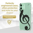 thumbnail image 2 of TPU Clear Case for iPhone 13 Pro Max with Music Is The Answer design phone cover, 2 of 7