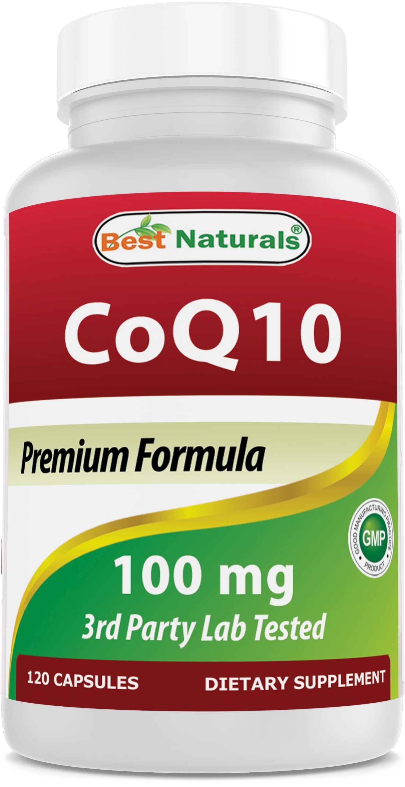 Best Naturals CoQ10 100 mg 120 Capsules | Supports Cardiovascular