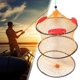 thumbnail image 3 of Red flotante de pesca plegable portátil de 2 capas redes de trampa de jaula de malla de camarón Tmvgtek pescar, 3 of 9