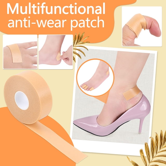 Ganfancp Talonera Alza Talonera Alta Cinta Corporal Pe Multifuncional Antidesgaste Stick-Slip Antideslizante Pie Cinta Corporal Ofertas Del Día Liquidación Rollo de Pegatinas Antifricción