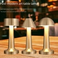 thumbnail image 3 of Dumbbell Rechargeable Table Lamp Creative Dining Table Hotel Bar Table Lamp Outdoor USB Nightlight Decorative Table Lamp, 3 of 5