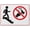 Warning Sign 3, variant on Vintage Aluminum Sign No Smoking In Warehouse 8"x12", Metal Aluminum Rust Free Sign with Pre-Drilled Holes Weather Resistant, For House Door Office Business Yard Warehouse Indoor Outdoor