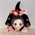 thumbnail image 1 of Diadema de rejilla de estilo chino para Año Nuevo, tocado de princesa de estilo palaciego, borla de flor de mariposa antigua, bandera para la cabeza, 1 of 6