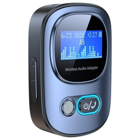 Receptor de audio inalámbrico Disfrute adaptador de música 5.3 azul