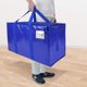 thumbnail image 5 of Xiao Hua Bolsa para móvil extragrande de 6 piezas con cremallera y asa, bolsa de almacenamiento resistente, bolsa de almacenamiento para móvil que ahorra espacio (gris), 5 of 5