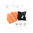 thumbnail image 2 of Juego de Sábanas Queen Size 2800 Hilos Extra Suave Premium Textura Rayada Soft Nature, 2 of 5