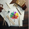 thumbnail image 2 of Watercolor Paper - Mixed Media Art Watercolor Paper - 150 GSM Thick Deckle Edge Virgin Cotton Handmade Paper 50 Sheets (11.5 x 7.5, White), 2 of 10