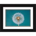 thumbnail image 1 of Hamiti, Bess 18x13 Black Ornate Wood Framed with Double Matting Museum Art Print Titled - Dandelion, 1 of 4