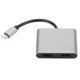 thumbnail image 3 of Estación de Acoplamiento 4K USB3.0 Plug and Play Carcasa de Aleación de Aluminio para Computadora Portátil, 3 of 7
