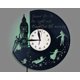 thumbnail image 1 of Record The Peter Pan Clock Vinyl Wall Clock Creative Wall Clock Without Led Light 12 Inches, 1 of 4