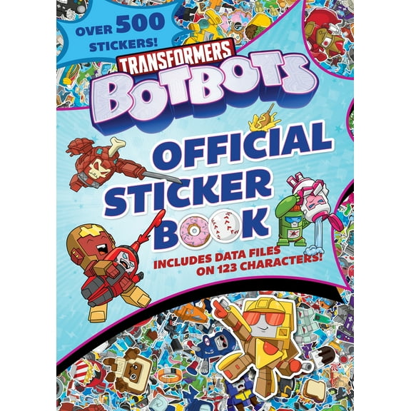 Pre-Owned Transformers Botbots Official Sticker Book (Transformers Botbots) (Paperback) 0593125576 9780593125571