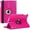 Hot Pink, variant on Entronix Case designed for iPad Mini 7 8.3 in Case with 360º Rotating Kickstand, Purple