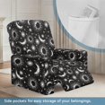 thumbnail image 3 of FOR U DESIGNS Sun Moon Star Print Recliner Chair Covers Anti-Dust Reclining Slipcovers 4-Pieces Stretch Lazy Boy Recliner Soft Covers, Prevent Wear and Pet Hair, 3 of 8