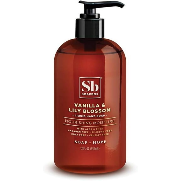 Soapbox Vanilla & Lilly Blossom Hand Soap - 12.0 fl oz