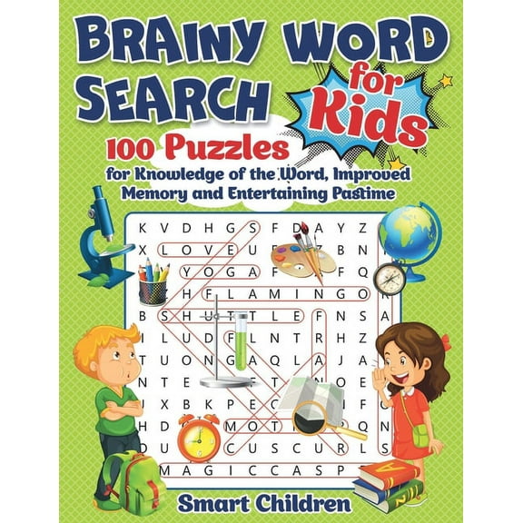 Brainy Word Search For Kids