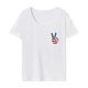 thumbnail image 1 of Camiseta de mujer Strade Fareast Limited verano Suave M blanco, 1 of 7