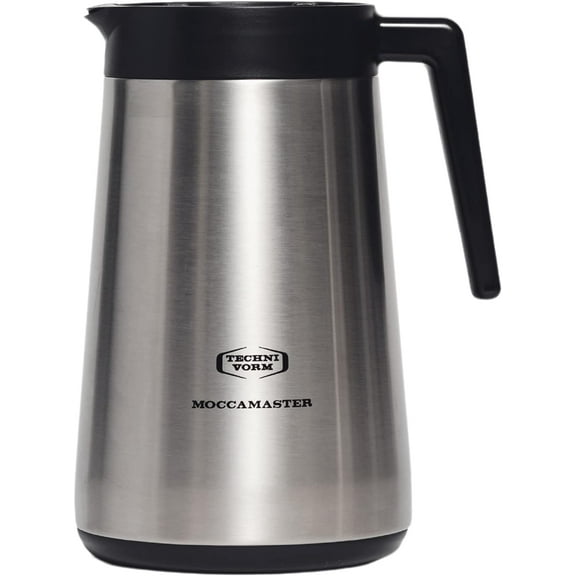 Technivorm Moccamaster 59865, 1.25 L Thermal Carafe, Silver, 40 ounce