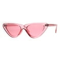 thumbnail image 2 of Womens Snug Classic Vintage Goth Cat Eye Sunglasses Pink, 2 of 3