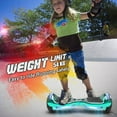 thumbnail image 7 of Hoverstar Flash Wheel Certified Hover board 6.5 In. Bluetooth Speaker with LED Light Self Balancing Wheel Electric Scooter , Chrome Turquoise, 7 of 7
