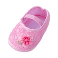 thumbnail image 1 of PMVFHDE Espadrilles pour Tout-Petits Chaussures Bébé Mode Semelle Souple Chaussures de Robe à Fleurs pour Tout-Petits Chaussures pour Tout-Petits Espadrilles Bébé Rose, 0-3 Mois, 1 of 7