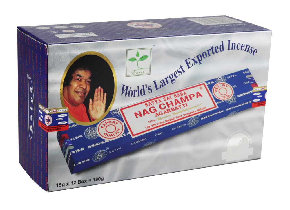 Each Box 12 Packs of 15 g 180 g Assorted Flavor Details about  / Nag Champa Combo Incense Sticks
