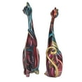 thumbnail image 3 of Sculpture de Chat Peinture à l'Huile 2 Pcs Statues de Chat Peinture à l'Huile Abstraite Statues de Chat Performance Inégalée, 3 of 8