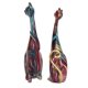 thumbnail image 5 of Escultura de gato BuyWeek 2 piezas pintura al óleo abstracta estatuas de gato resina, 5 of 14