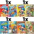 thumbnail image 2 of Quaker Cap'n Crunch Breakfast Cereal, 4 Flavor Variety Pack, (4 Pack), 2 of 6