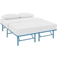 thumbnail image 3 of Modway Horizon Stainless Steel Queen Metal Bed Frame in Light Blue, 3 of 8