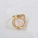thumbnail image 4 of Bufanda de cristal Salvador Broche de bufanda dorado, 4 of 10
