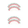 thumbnail image 4 of Cateissary 20 piezas de adornos de pastel de Navidad, decoración de cupcakes con purpurina, banquete de frutas, Baby Shower, boda, postre, Type1 NO1, 4 of 6